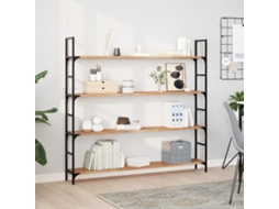 Vidaxl Prateleira Flutuante 160x20x2cm Acácia Maciça Acabamento A Óleo