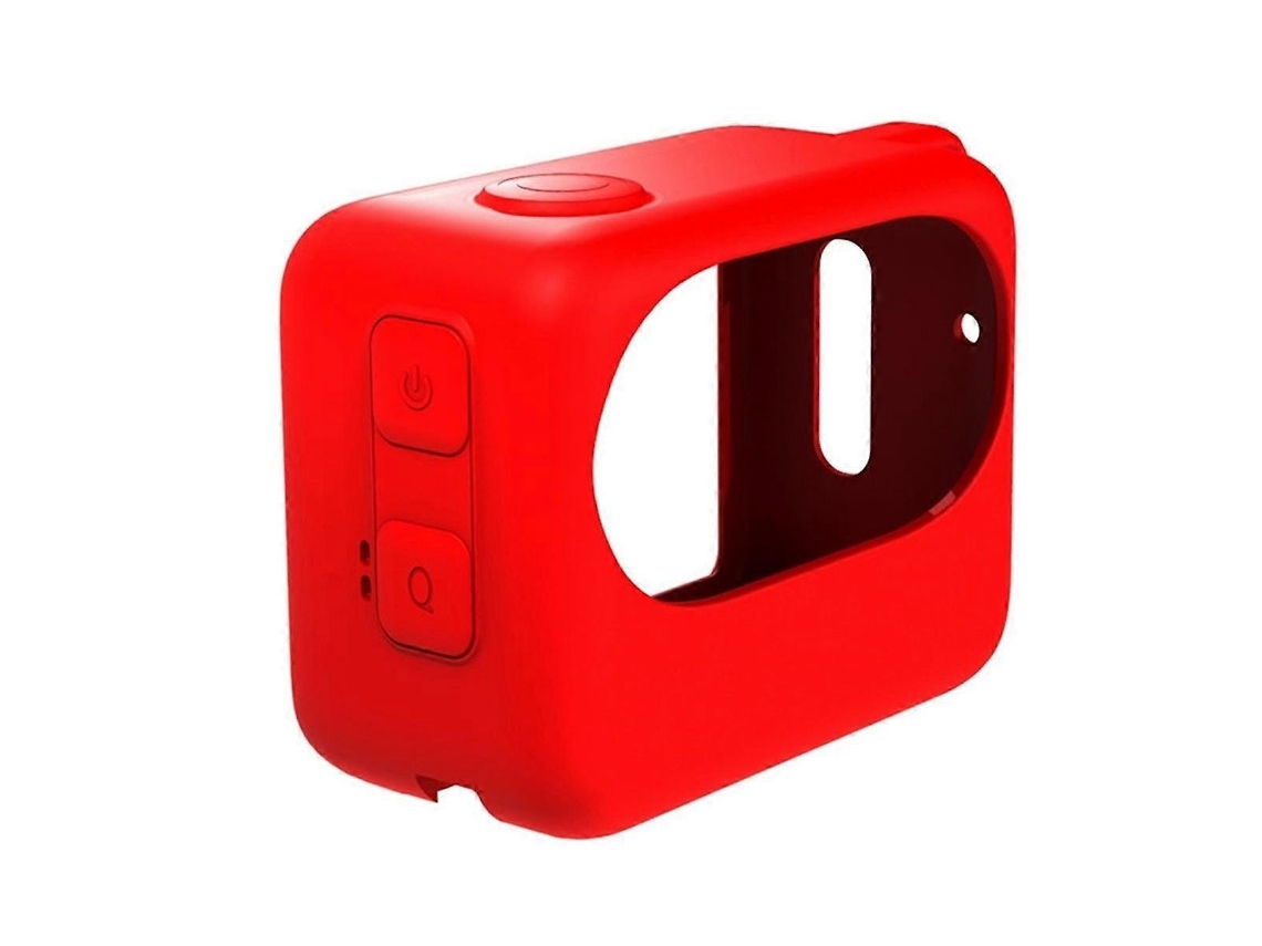 Lurelia Capa Protetora Para Câmara De Ação, Silicone, Vermelho