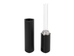 Dispensador De Agulhas 304 Agulhas De Aço Inoxidável Portátil Agitador De Pó De Café Para Casa Ao Ar Livre Preto Brilvibera