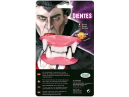 Acessórios de Halloween DISFRAZZES Dentes de Drácula