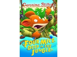 Livro Four Mice Deep in the Jungle de Geronimo Stilton (Inglês)