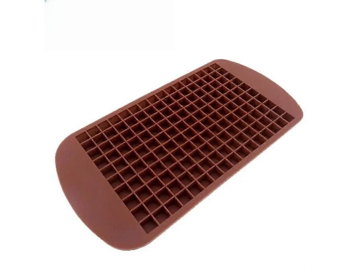Forma De Gelo De Silicone Com 160 Compartimentos, Dobrável, Para Cubos De Gelo, Quebra-gelo, Com Grades, Pequena, Quadrada, Para Fazer Gelo.