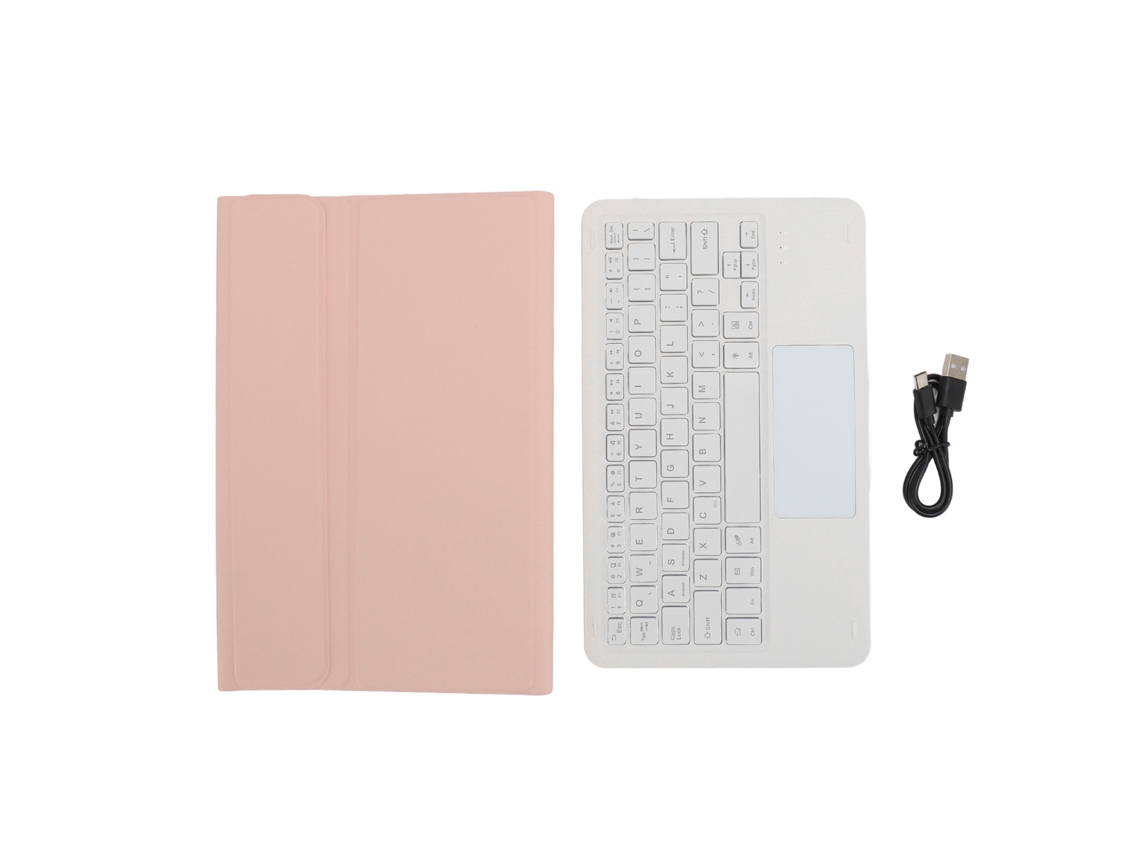 2026zentro-capa Com Teclado Bluetooth Removível Para Xiaomi Mi Pad 6/6 Pro 11 Polegadas 2023 Rosa Pu
