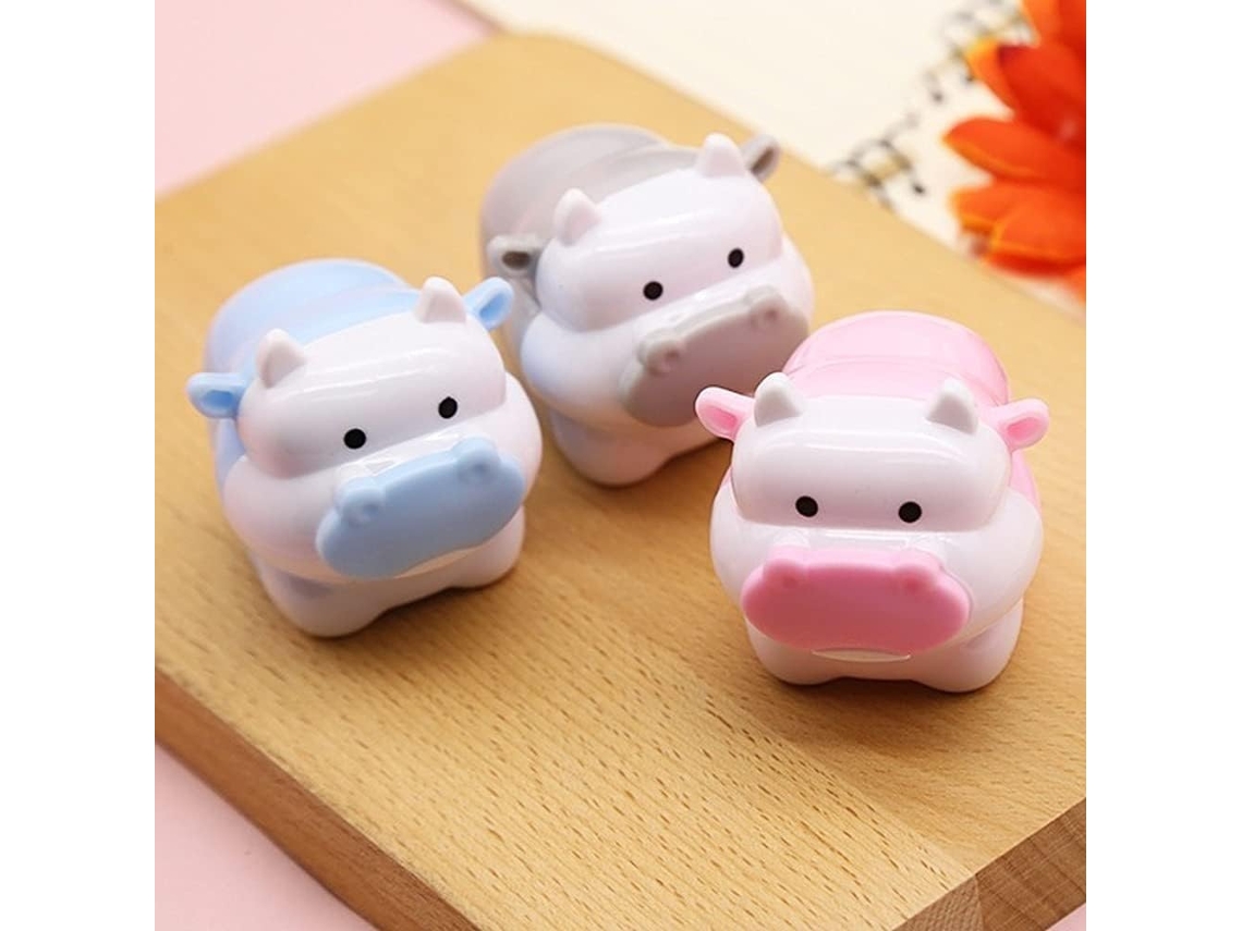 Porta Lápis Com Design Fofo Vaca E Boi, Estilo Kawaii, Ideal