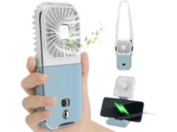 Ventilador Portátil, Mini De Mão, Pequeno Pessoal, Usb Sil Encioso
