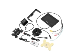 Fasst kit de Câmera de Ré, Monitor Lcd de 7 Polegadas com Câmera Traseira Impermeável Ip67 e Visão Noturna