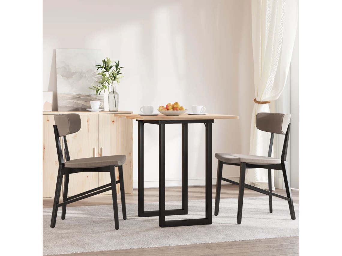 Vidaxl Pernas Para Mesa De Jantar Estrutura Em O Aço