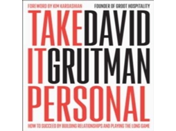 Livro Take It Personal de David Grutman (Inglês)