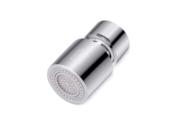 Aerador de grifo Linjou 360° giratório, economia de água, filtro anti goteo, 2 modos de saída, 5 adaptadores | S/MARCA