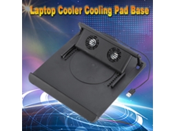 Cooler De Notebook (rotação De 360 Graus, Resfriamento Com Dois Ventiladores)