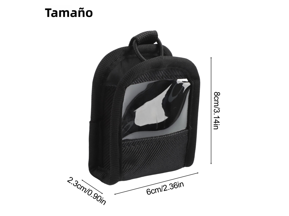 Transmissor De Cintura Sem Fio Seguro Com Antena Aberta.