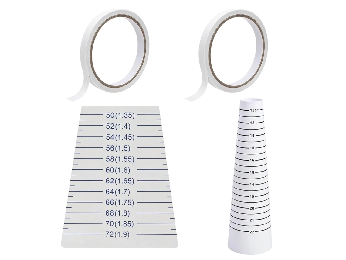 Conjunto De 2 Medidores Pulseira, Réguas, Ferramenta Para Medir O