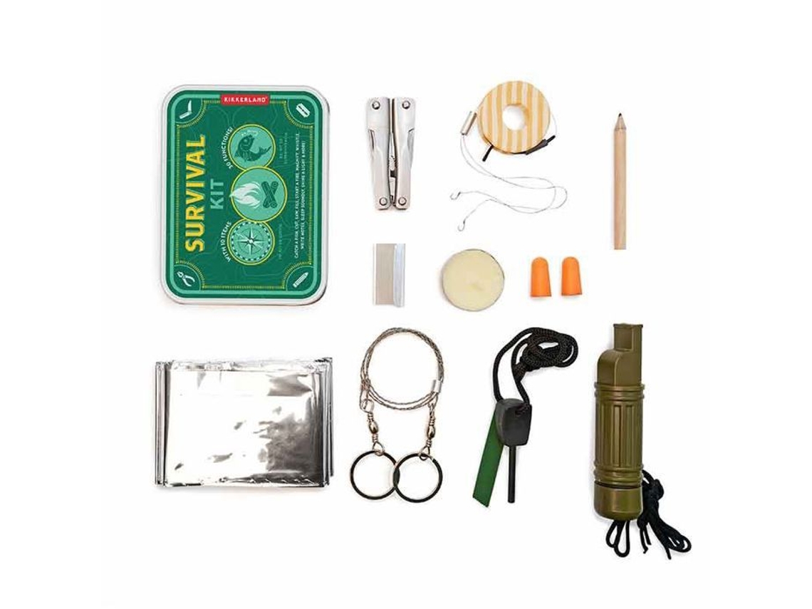 Kit De Sobrevivência De Bolso, 30 Funções Verde