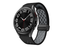 Pulseira De Relógio Dobrável Magnética Bicolor Com Fecho Preto