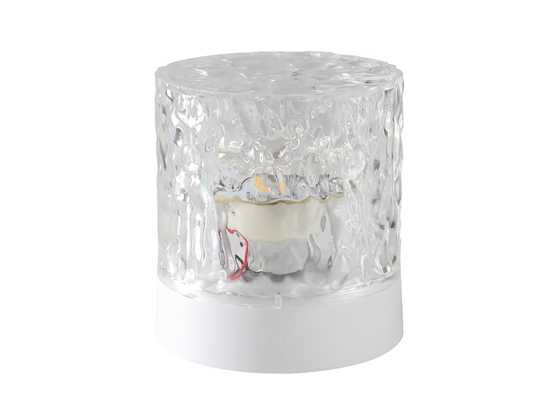 Bj-lâmpada De Noite Ripple De Água Led 360 Graus Dinâmica Romântica Com 3 Cores Para Sala De Estar E Quarto