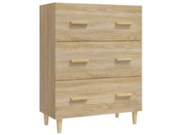 Sideboard, Sideboards Vidaxl Marrom Madeira Processada (n/a)