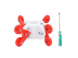 Laxiscreed Roda Guia De 120mm Para Inspeção De Tubulações, Compatível Com Tubos De 23mm