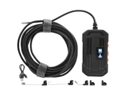 Endoscópio industrial WiFi 1080p 3.9mm com 6 LEDs, 5m, IP67, para reparação de canos e drenagem