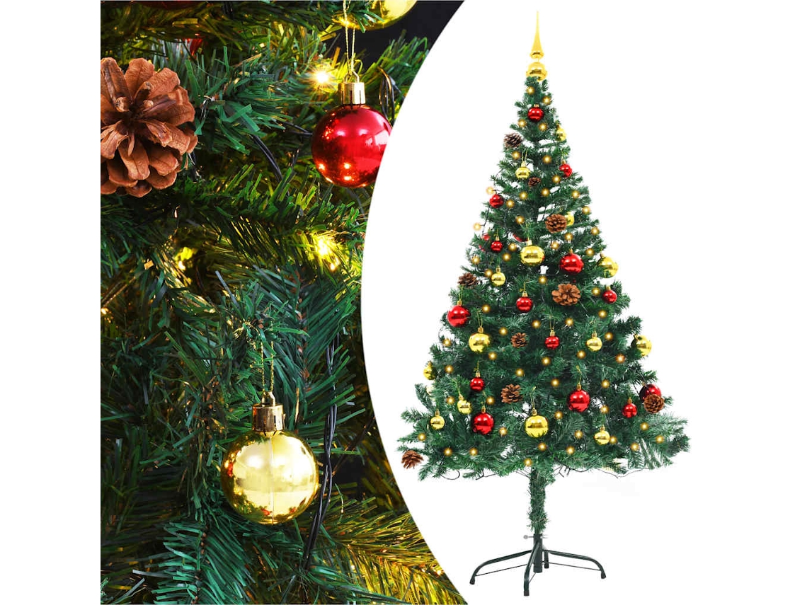 Christmas Tree, Christmas Trees Vidaxl Verde Pvc (150 X 80 Cm)