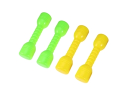 Halteres de Mão de Plástico para Crianças Ginástica em Casa Exercício Barra Exercício de Esporte para Uso Doméstico Haltere de Som Am JEDBESETZT