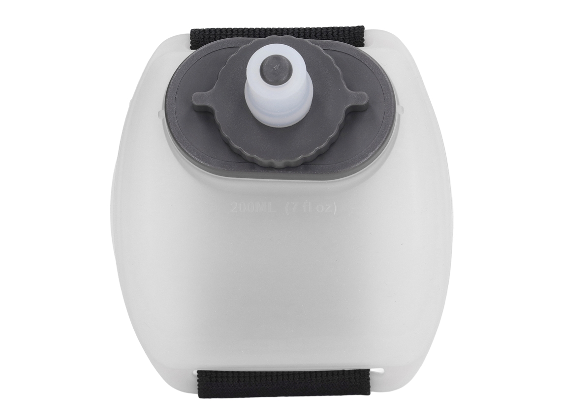 Garrafa de pulso Mali portátil de 200ml para esportes ao ar livre, corrida, academia, silicone