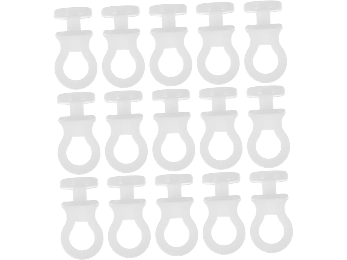 Pacote Com 100 Ganchos De Parede Em Material Resistente, Pa Modelo 852