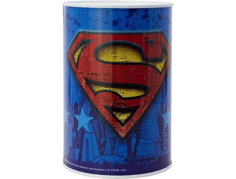 Mealheiro Infantil Metálico Superman