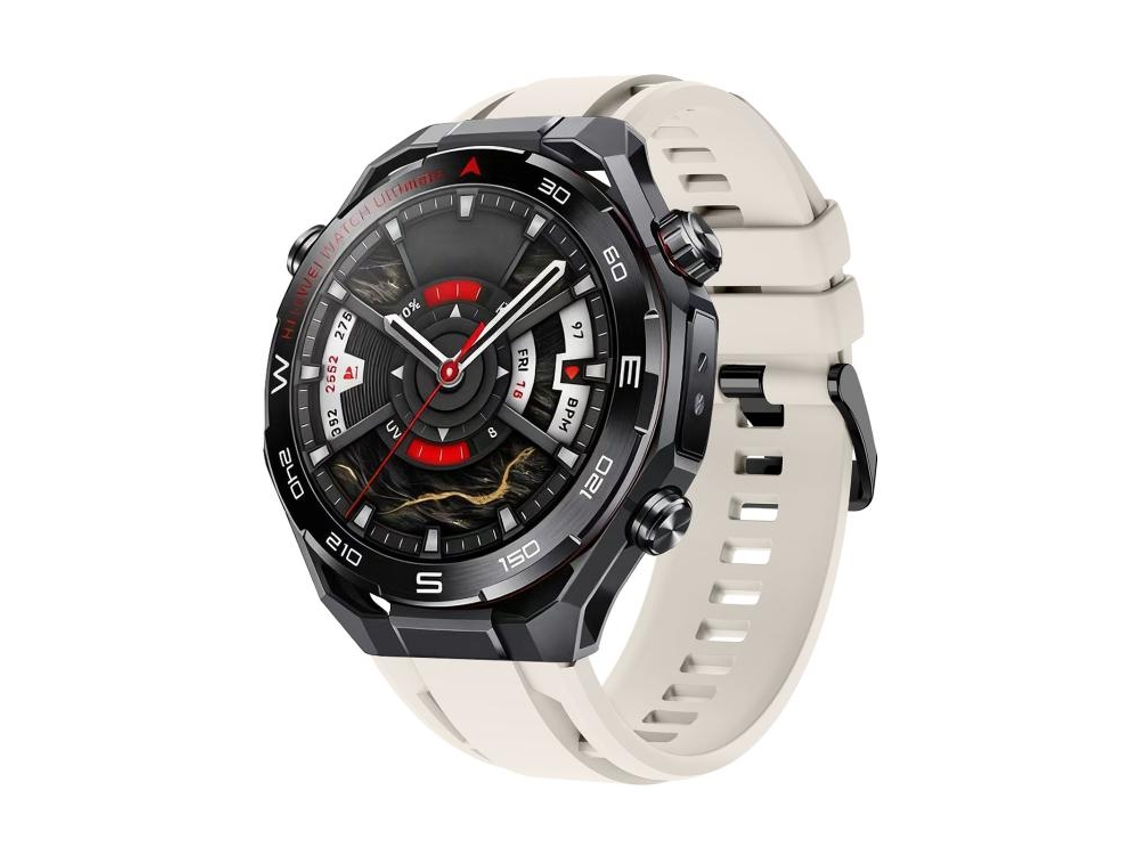 Bracelete para Huawei Watch Ultimate 2 XIAOMOYU em silicone cor sólida com fivela preta starlight