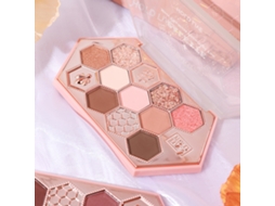 Paleta de Sombras Honeycomb Broken Diamond 10,8g para Maquiagem Diária, Design Lindo, Cores Variadas, Ideal para Iniciantes