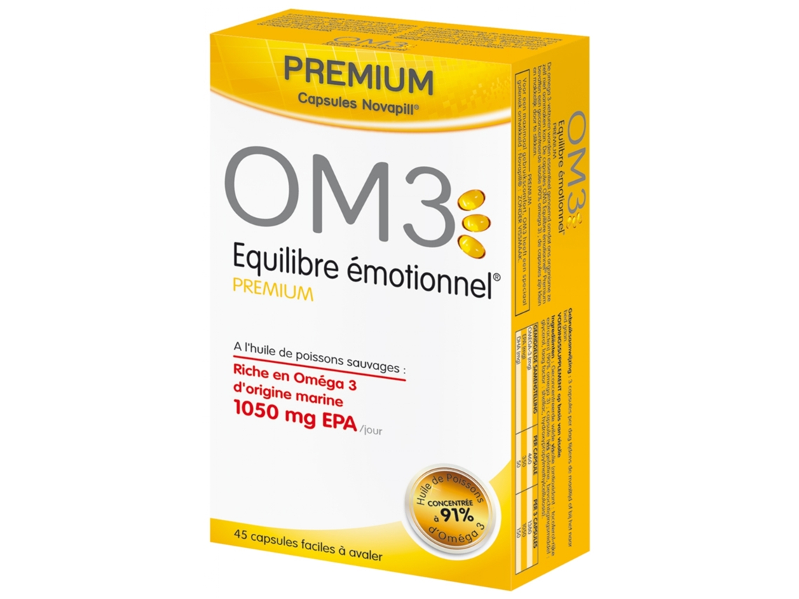 Equilíbrio Emocional Premium 45 Cápsulas OM3