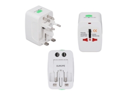 Adaptador Universal de Tomada Primerox 3 pcs viagem 110 240v multifuncional