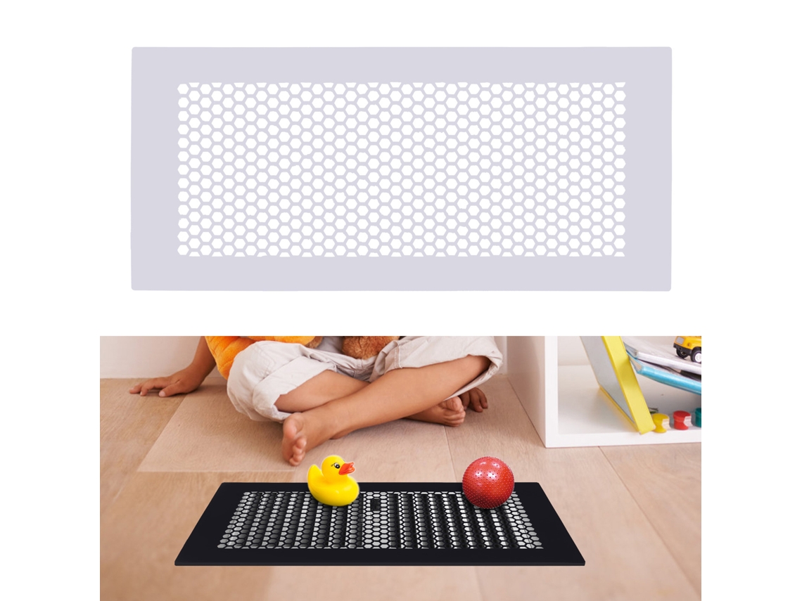 Cobertura De Registro De Piso De Silicone, Segura Para Bebês, Adequada Para 4×10 Pol.