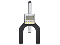 Régua digital LCD para medir profundidade e altura, medidor de limite, ferramenta para marcenaria de 0 a 80 mm / 0 a 3 1/8 pol. para serra de mesa.