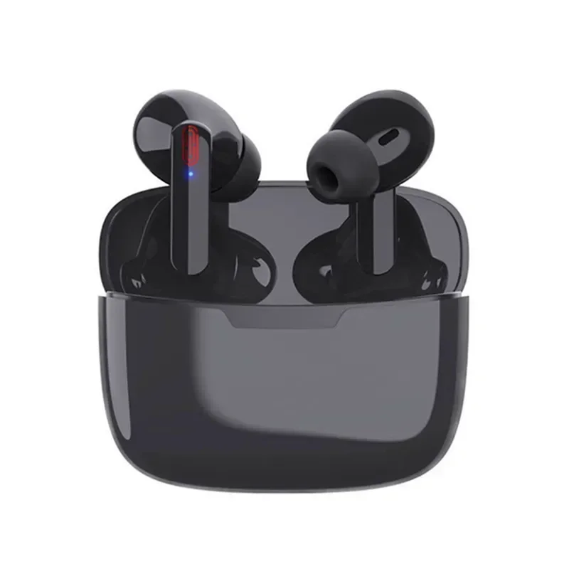 (preto) Fones De Ouvido Bluetooth Sem Fio Com Cancelamento De Ruído, Controles De Toque, Microfone E Carregamento Rápido.