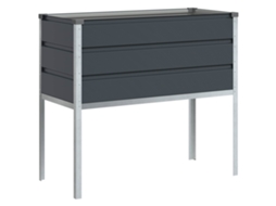 Floreira Antracite 100 X 45 X 90 Cm Aço Galvanizado VIDAXL