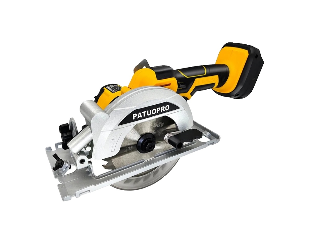 Serra Circular Mini Sem Fio De 5 Polegadas, Velocidade Sem Carga De 6800rpm, Motor Sem Escovas,bateria Não Incluída,eu Oem