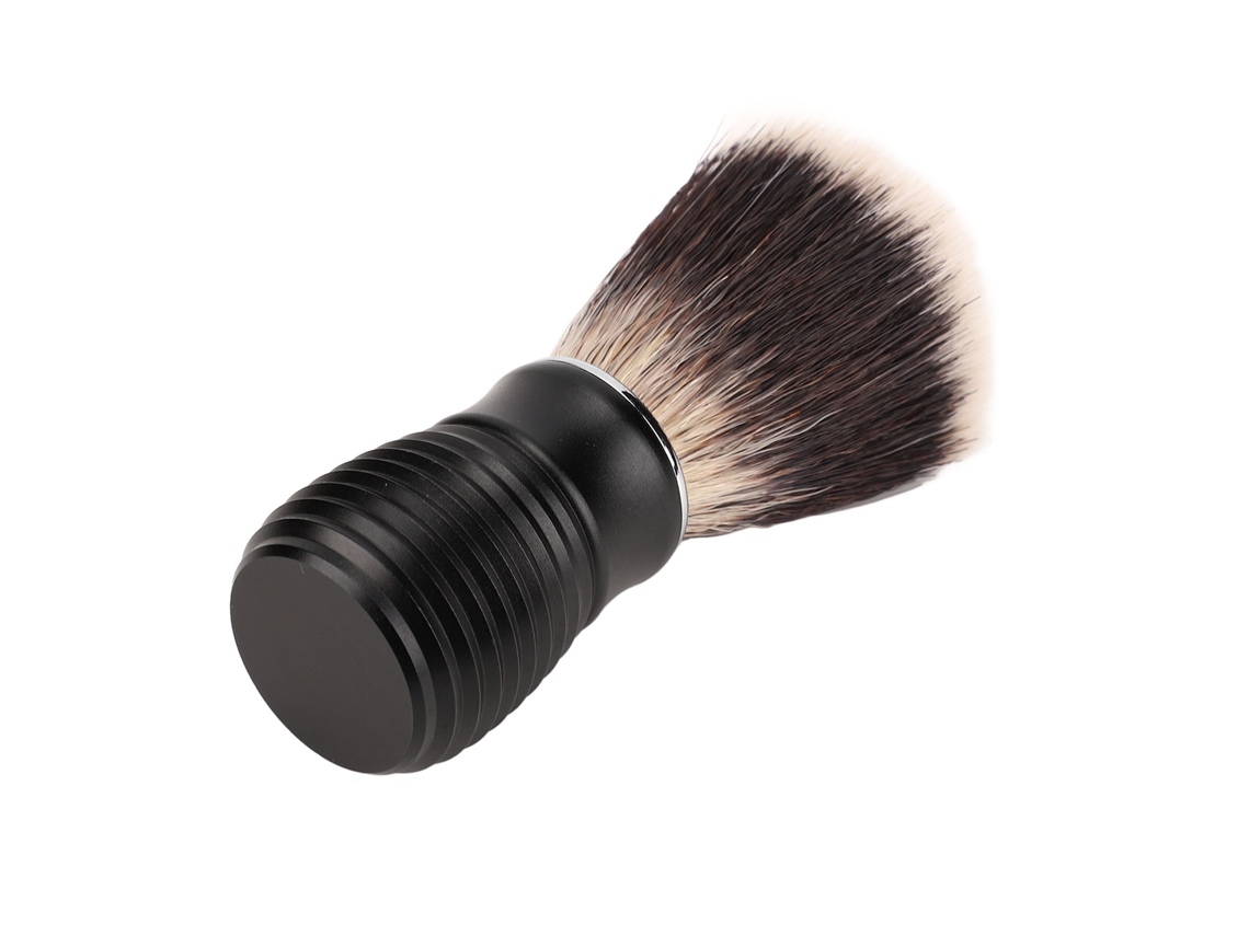 Pincel De Barbear Portátil Para Homem Com Cabo De Nylon E Alumínio