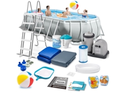 Piscina Retangular 503x274x122cm 18 Pol1 Intex 26796