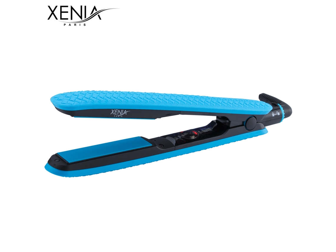 Alisador de Cabelo XENIA PARIS Silicone Azul 140-200C