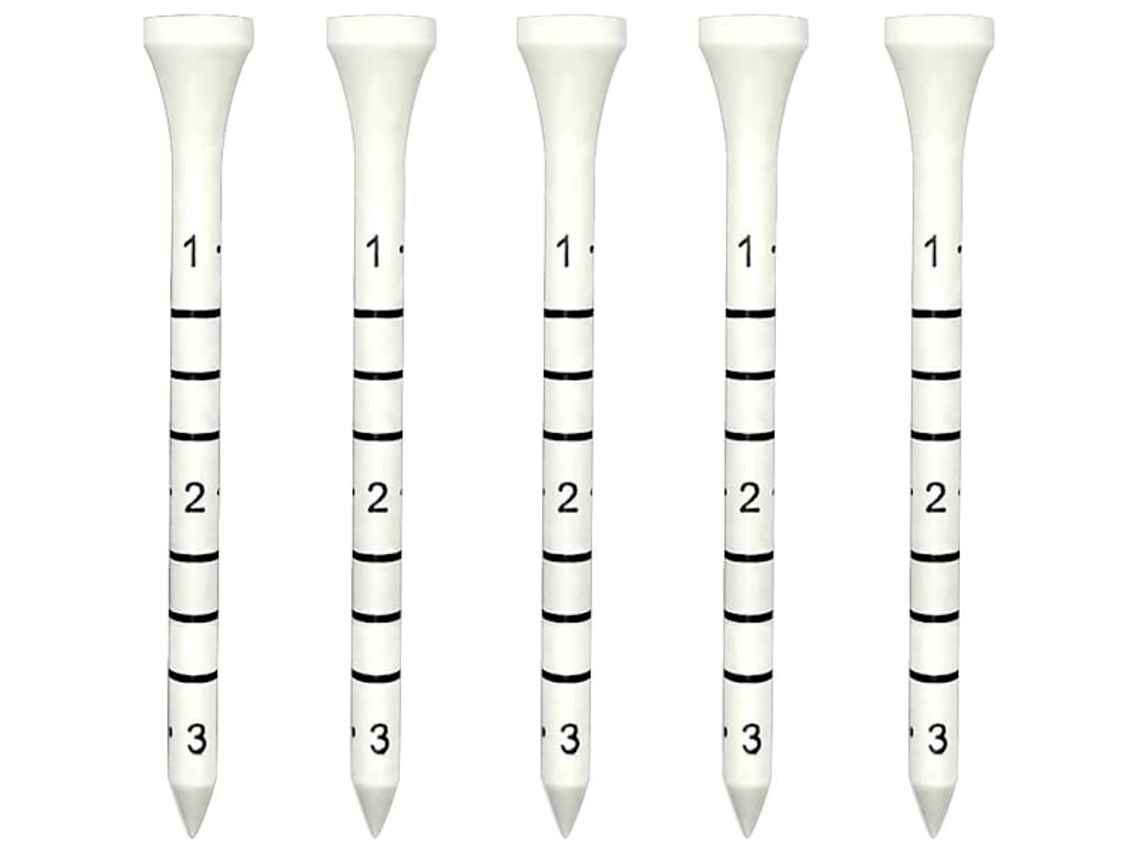 Lurelia Tees De Golfe De Madeira Qd, 3 1/4 Polegadas, Pacote Com 100, 3, 25 Pol. De Altura, (83 Mm)