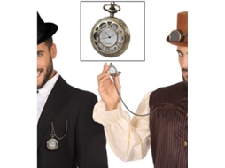 Relógio DISFRAZZES Steampunk Com Cadena