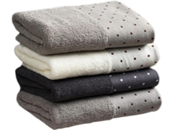 Conjunto De 4 Toalhas Faciais De Puro Algodão, Laváveis E Absorventes, Com 6 Camadas.