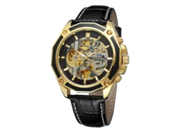 Reloj Hombre Negocio Forsining Mecánico Analógico Caja Hueca Acero Inoxidable