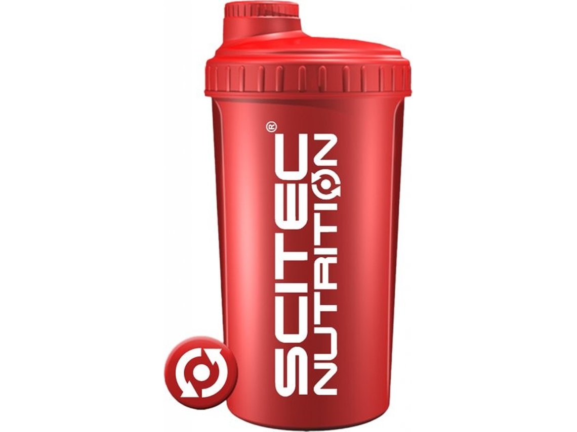 Shaker SCITEC NUTRITION Rojo (700 ml)