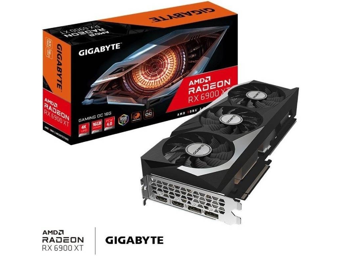 Placa Gráfica GIGABYTE TECHNOLOGY  (AMD - 16  GB GDDR6)