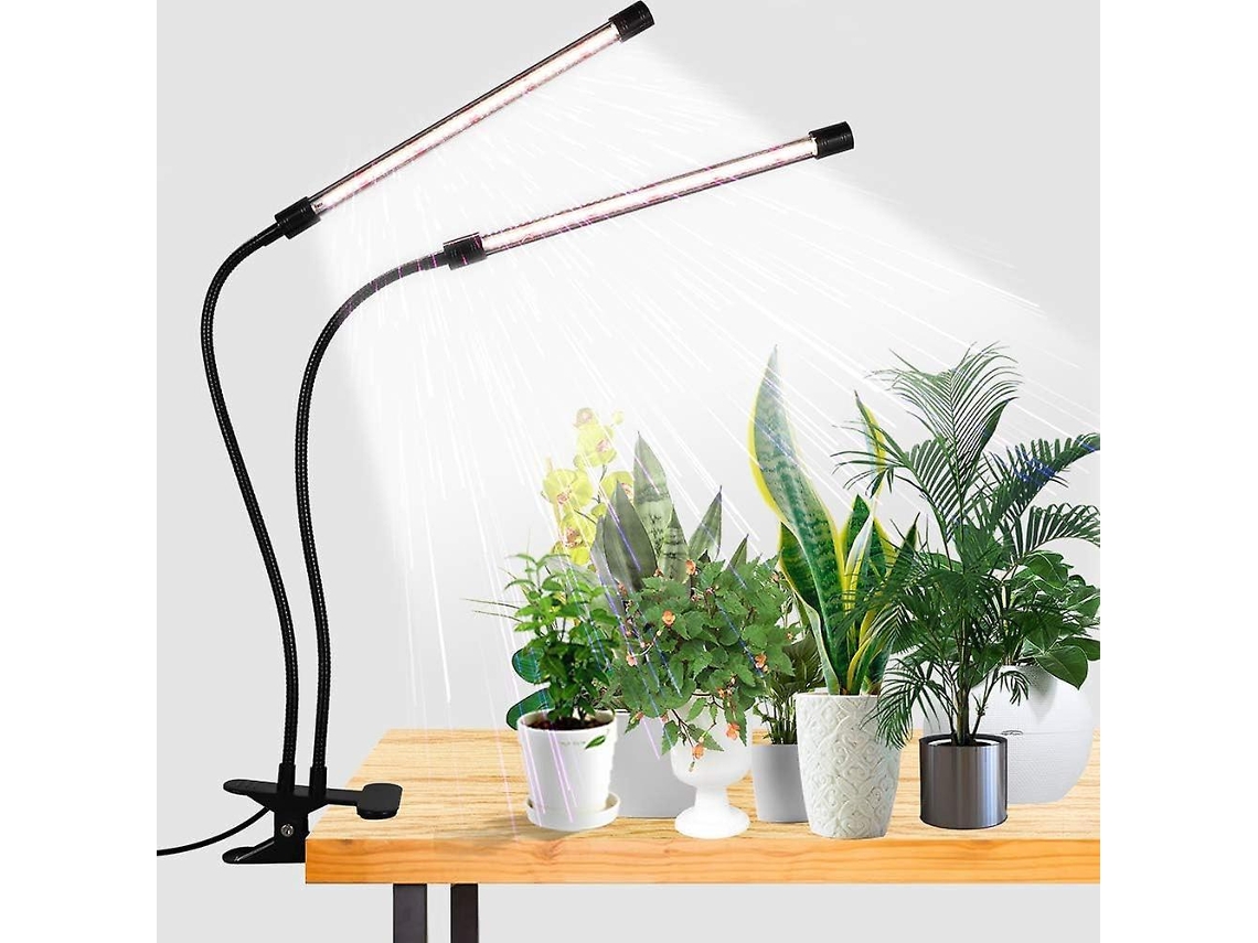 Luz De Cultivo Led De Espectro Completo Com Temporizador Automático Liga/desliga Para Plantas De Interior Slowmoose