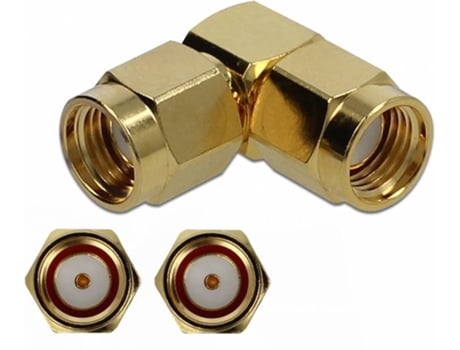Conector DELOCK (Dourado)