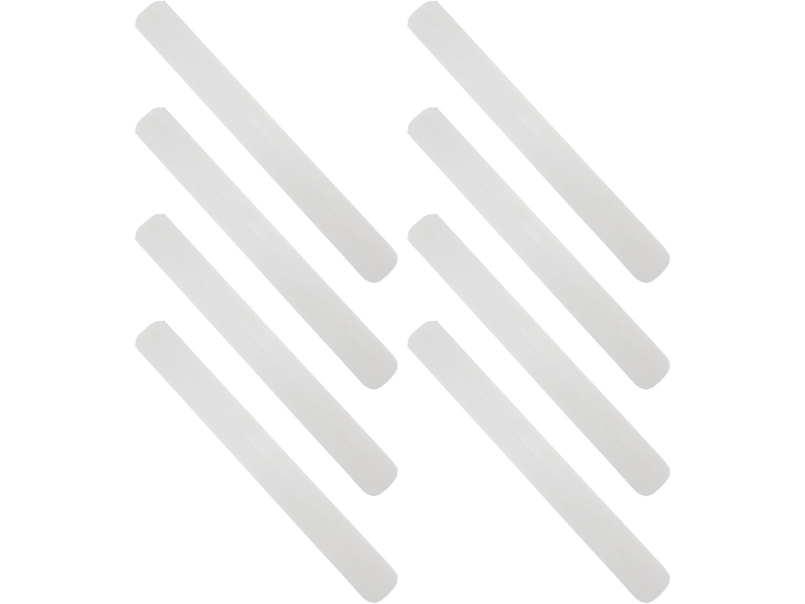 Conjunto De 8 Corrediças Para Gavetas Móveis, Em Plástico Branco Com Rolamento De Esferas, Para Armários E Cestos