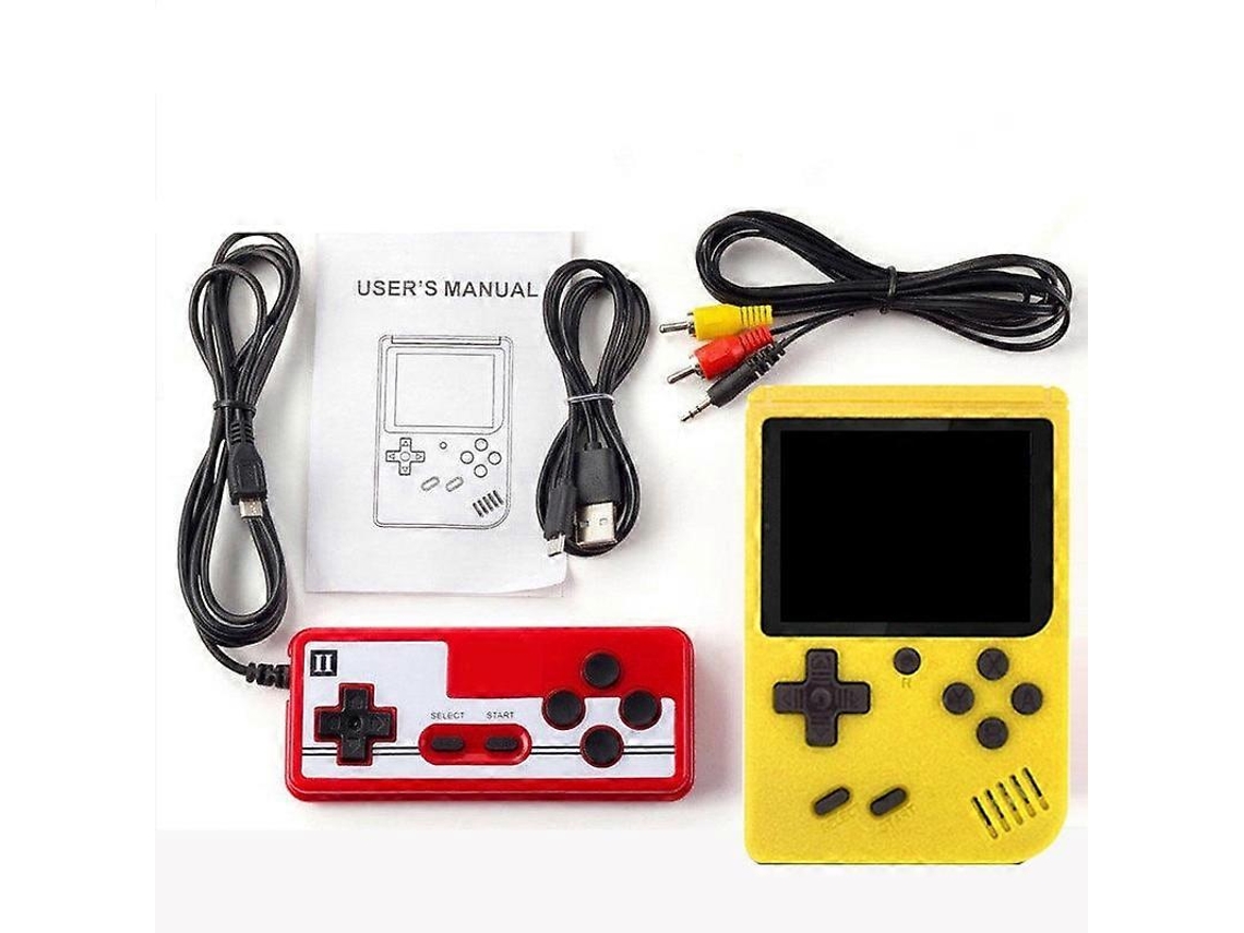 Console De Videogame 500 Em 1, Mini Player De Videogame Portátil Retrô Com Lcd Colorido De 3,0 Polegadas Para Crianças. Ly Ebike