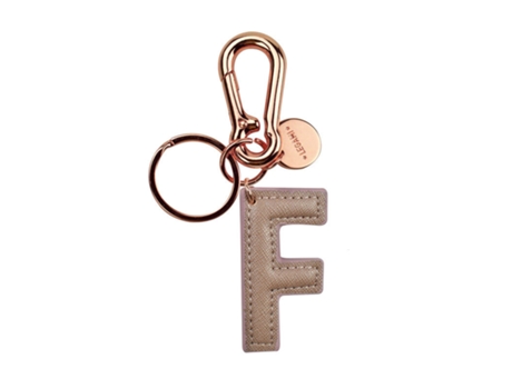 Porta-Chaves Legami Letra F Gold Rose Ink0006